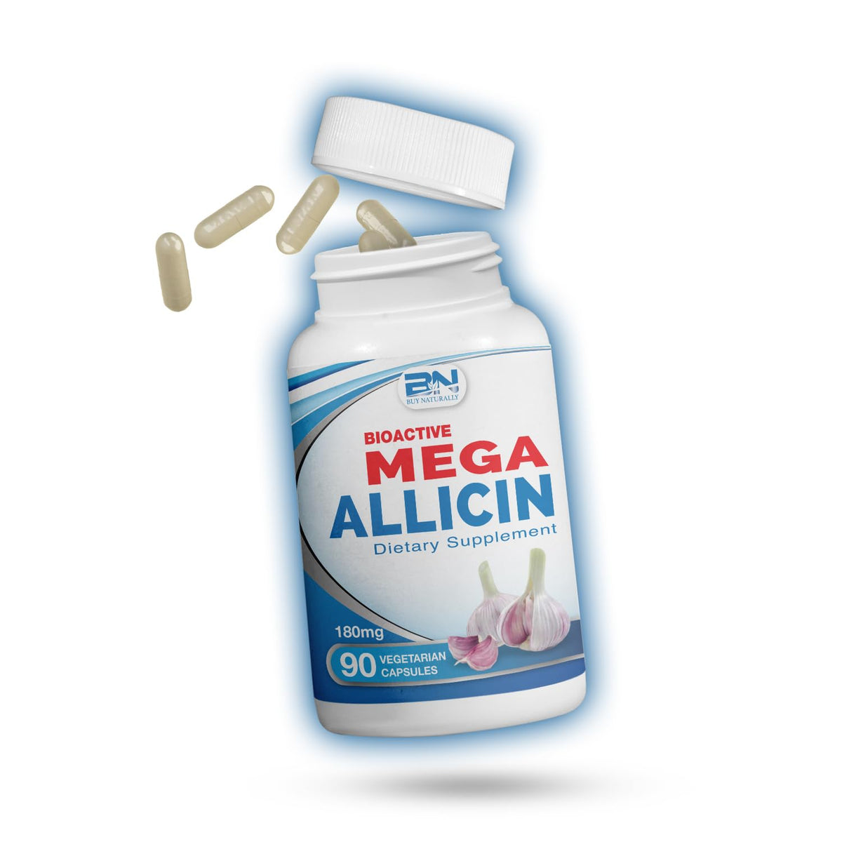 Hero image for BuyNaturally Allicin odor-controlled garlic supplement