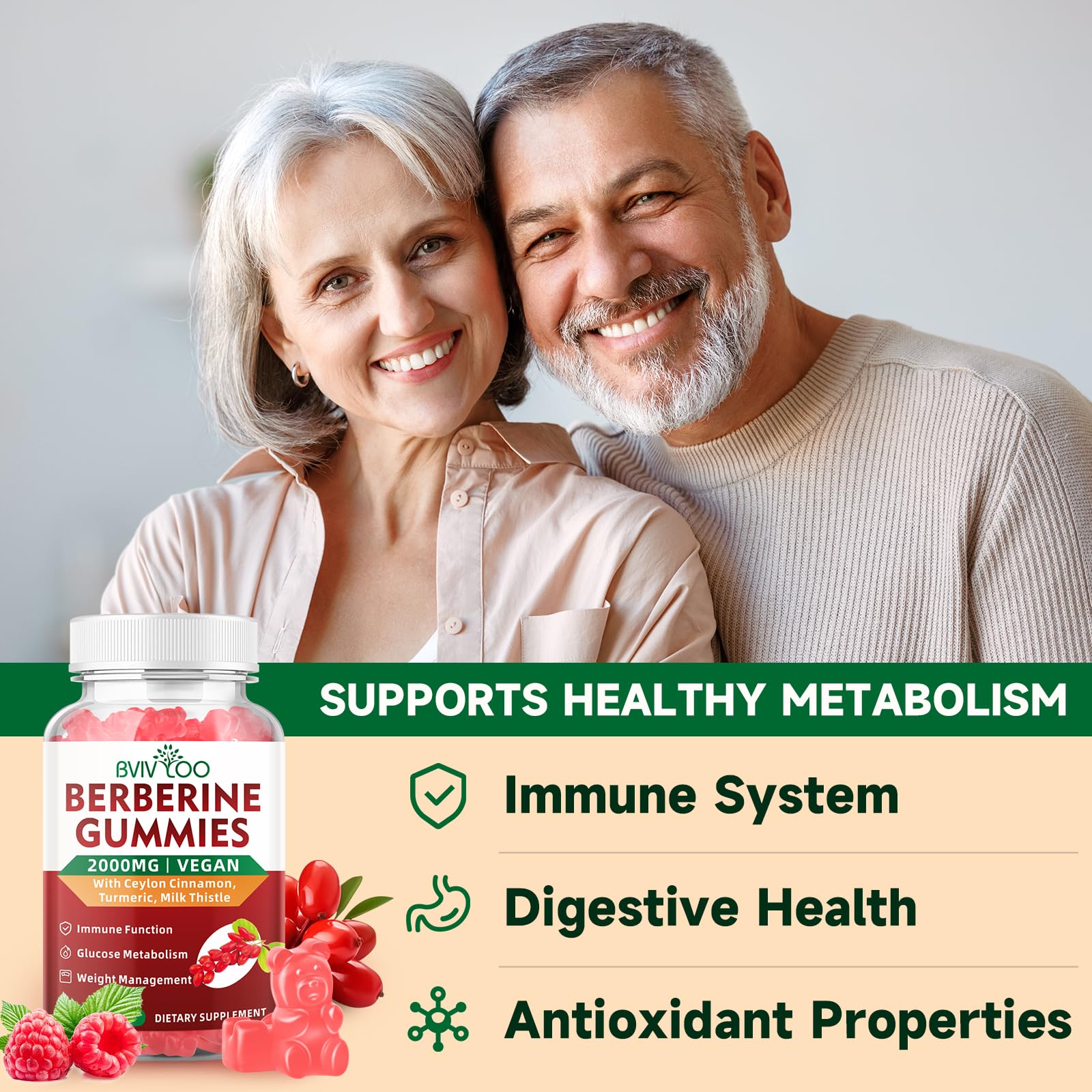 Close-up of cinnamon and milk thistle ingredients in the formula