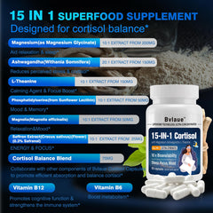 Illustration of Ashwagandha and L-Theanine ingredients