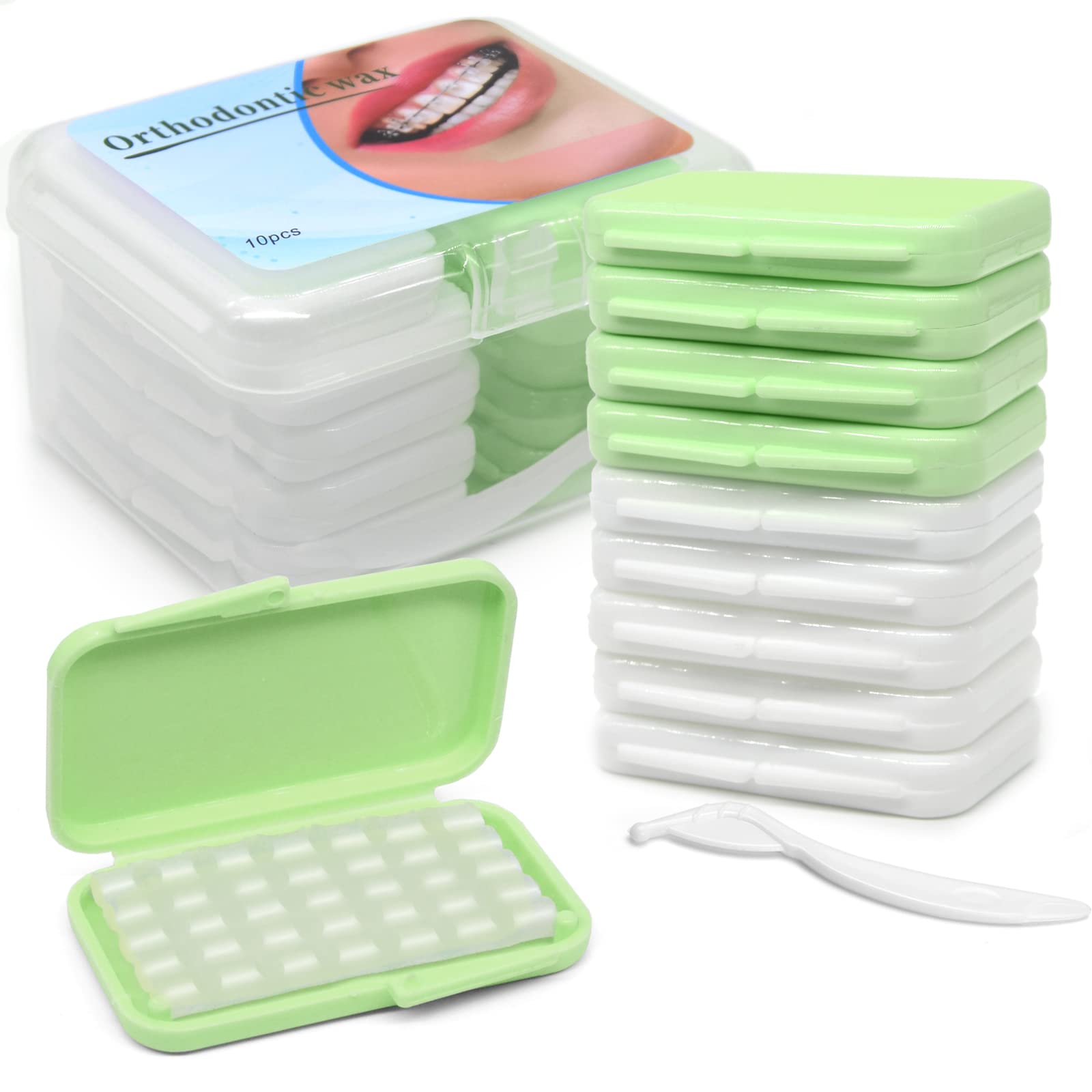 BVN Braces Wax 10-box orthodontic wax strips