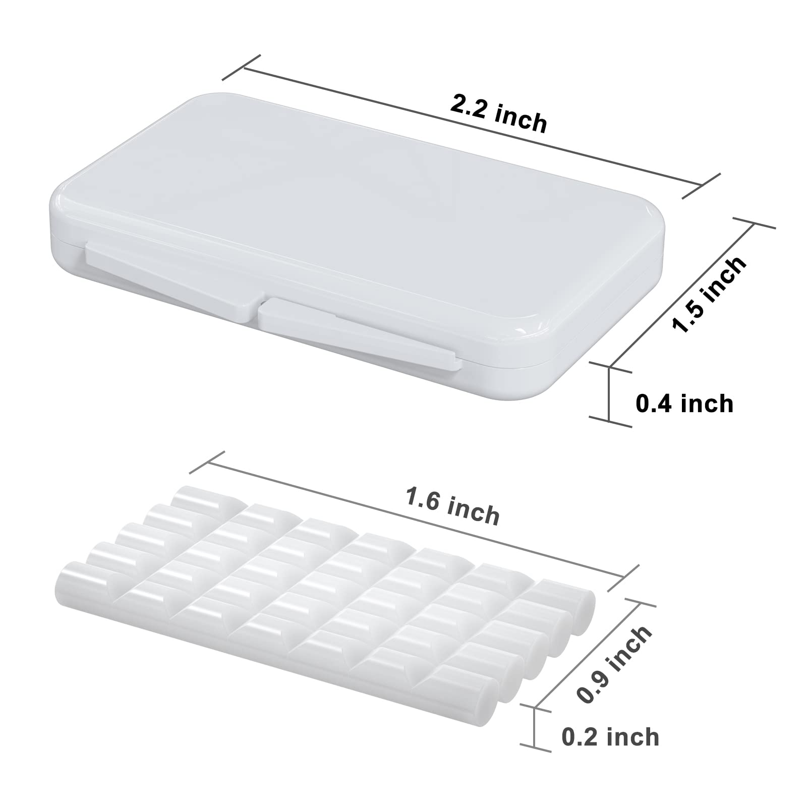 Close-up of BVN Braces Wax strips on teeth