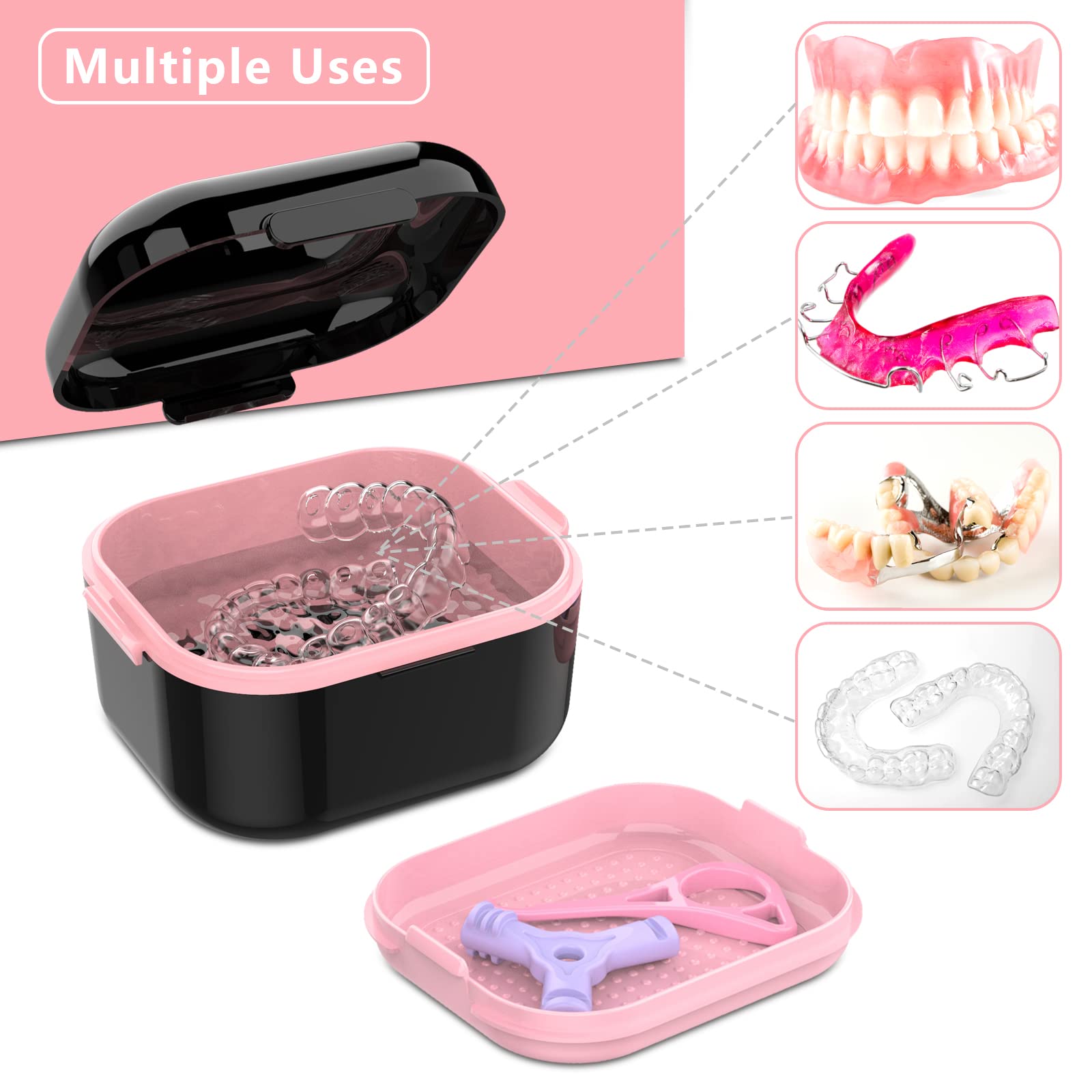 Easy Cleaning Braces Hygiene - Dishwasher Safe