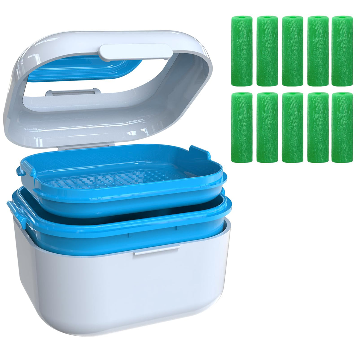 BVN Denture Bath Case - front view