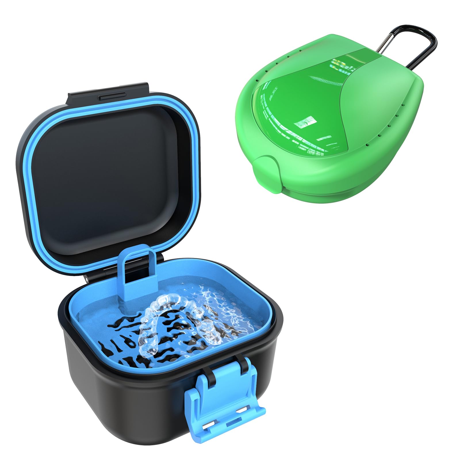 Leak-proof BVN denture case exterior