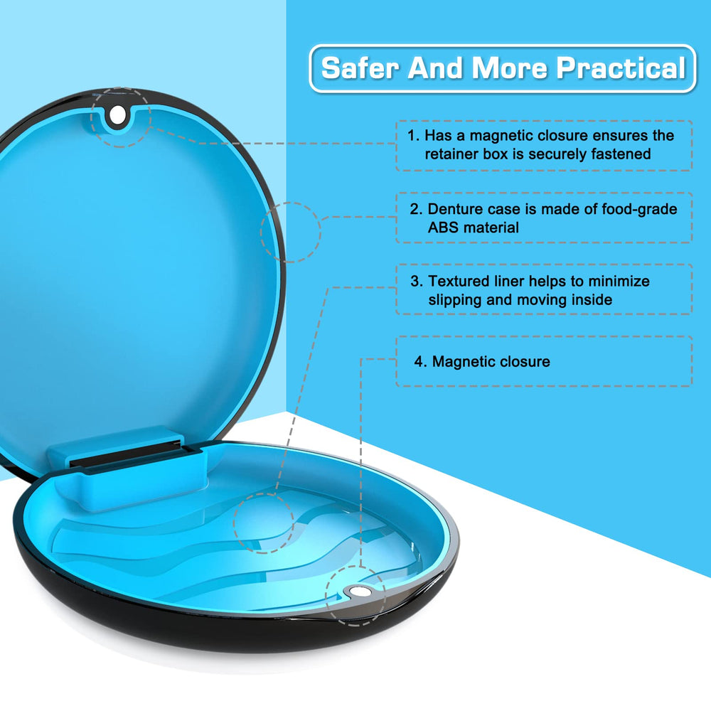 Anti-slip silicone liner inside BVN dental case