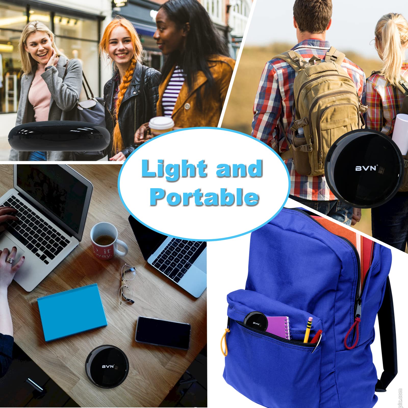 Compact BVN dental case for travel and on-the-go use