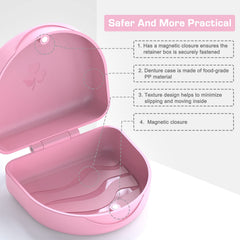 Anti-slip textured surface of BVN retainer case