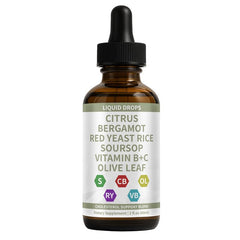 bvzvo RESONA Citrus Bergamot Red Yeast Rice Drops bottle