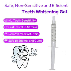 Carbamide peroxide whitening gel syringes 5ml XL size