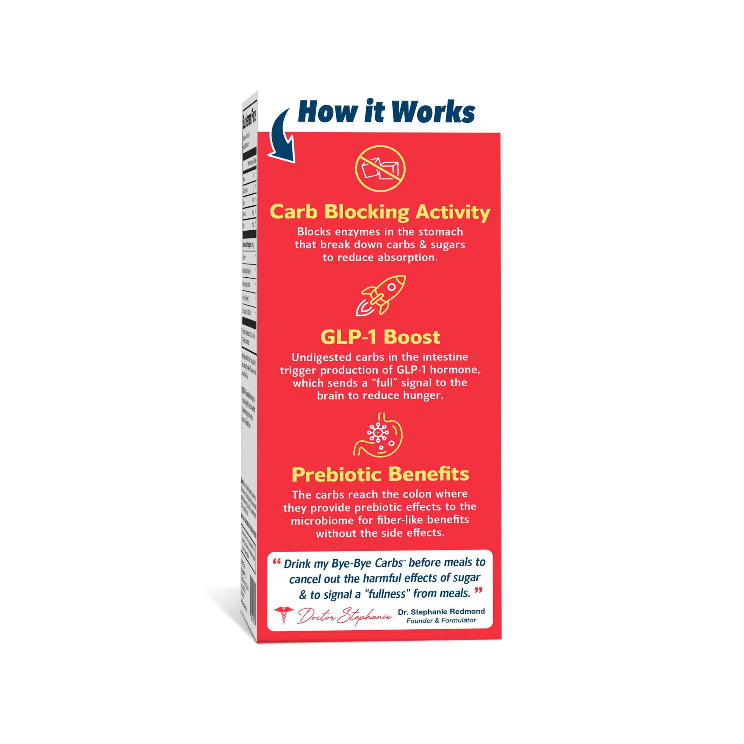 Bye-Bye Weekend Bye-Bye Carbs zero sugar keto-friendly badge communicates sugar-free option