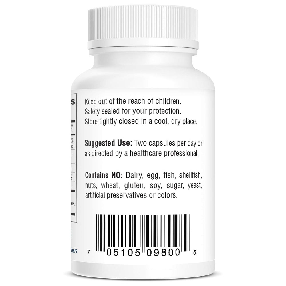 Graphic showing immune support, tissue repair, and histamine balance