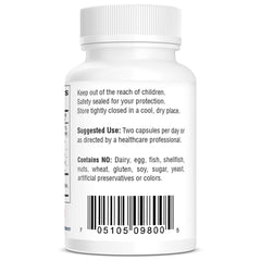Graphic showing immune support, tissue repair, and histamine balance