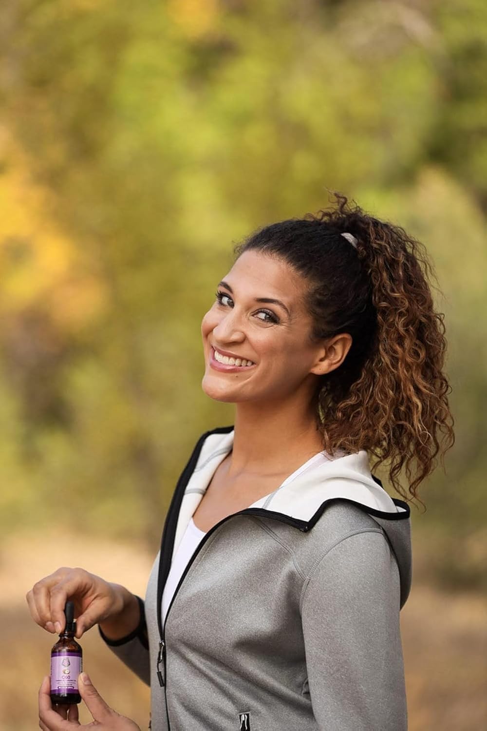 Lifestyle image showing energy and vitality from C60 Power