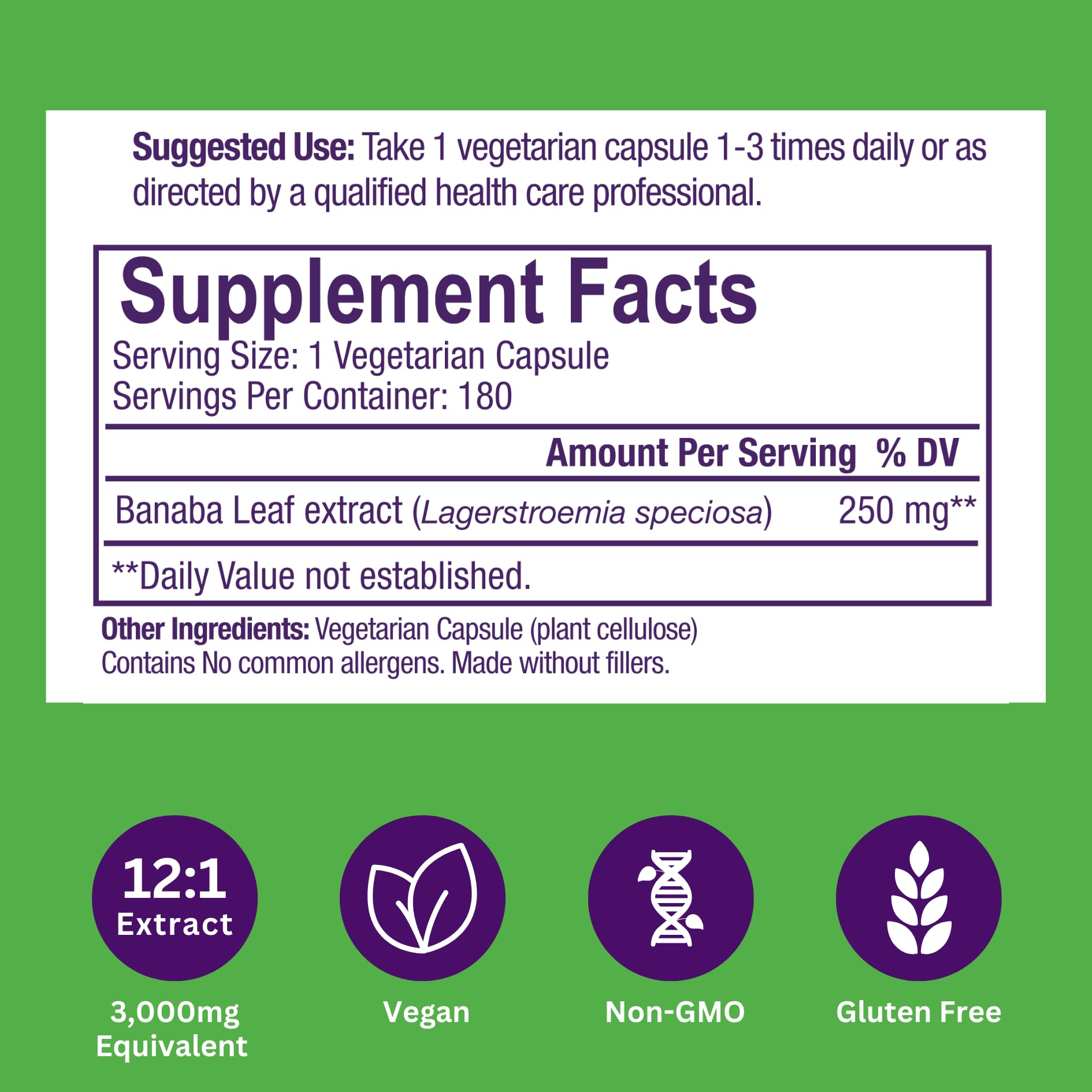 Manufactured in a US cGMP-certified facility
