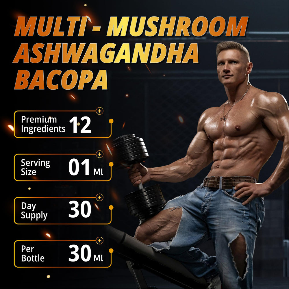 Brain health benefits of Cadane 12in1 mushroom drops