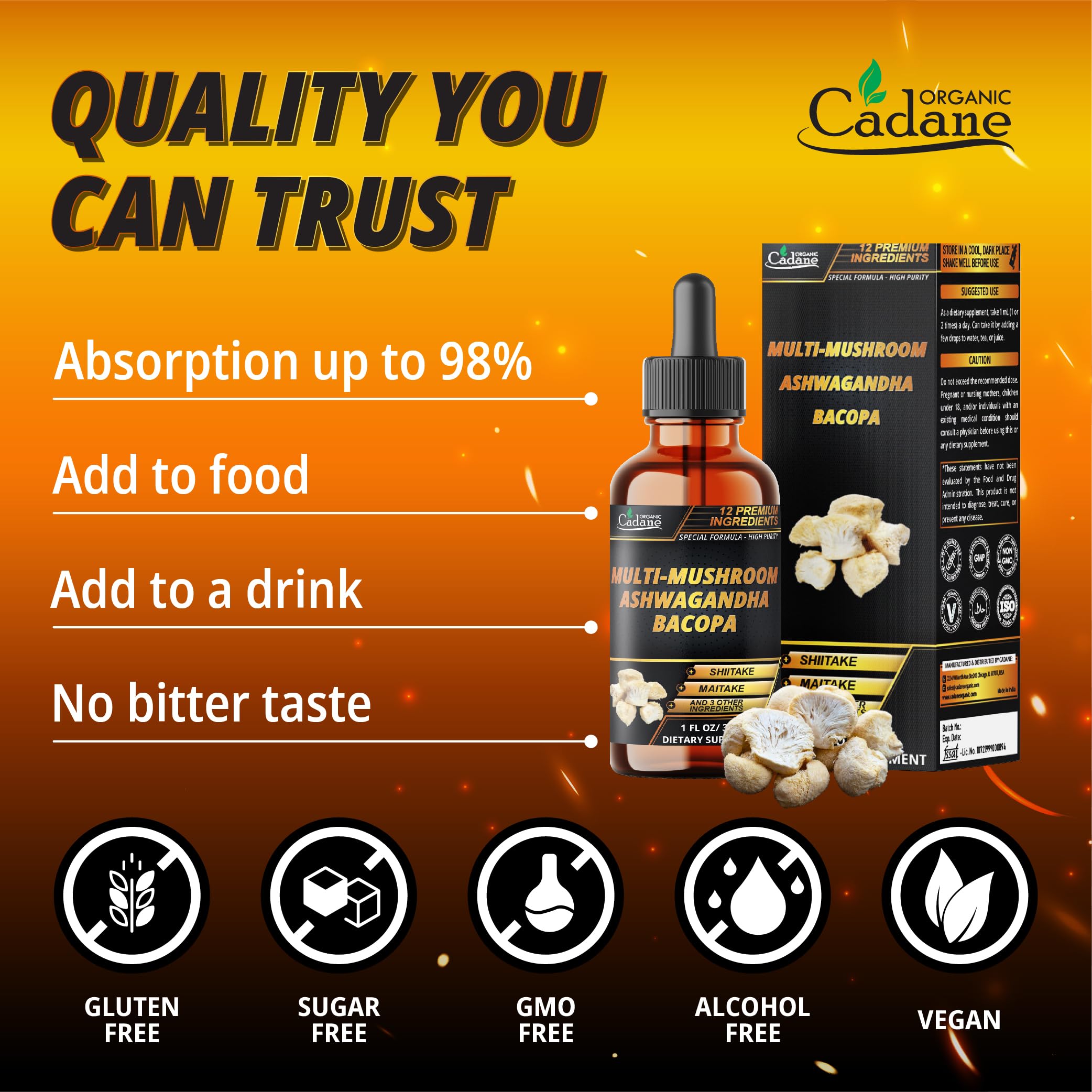 Easy-to-use 30ml bottle for 1 month supply