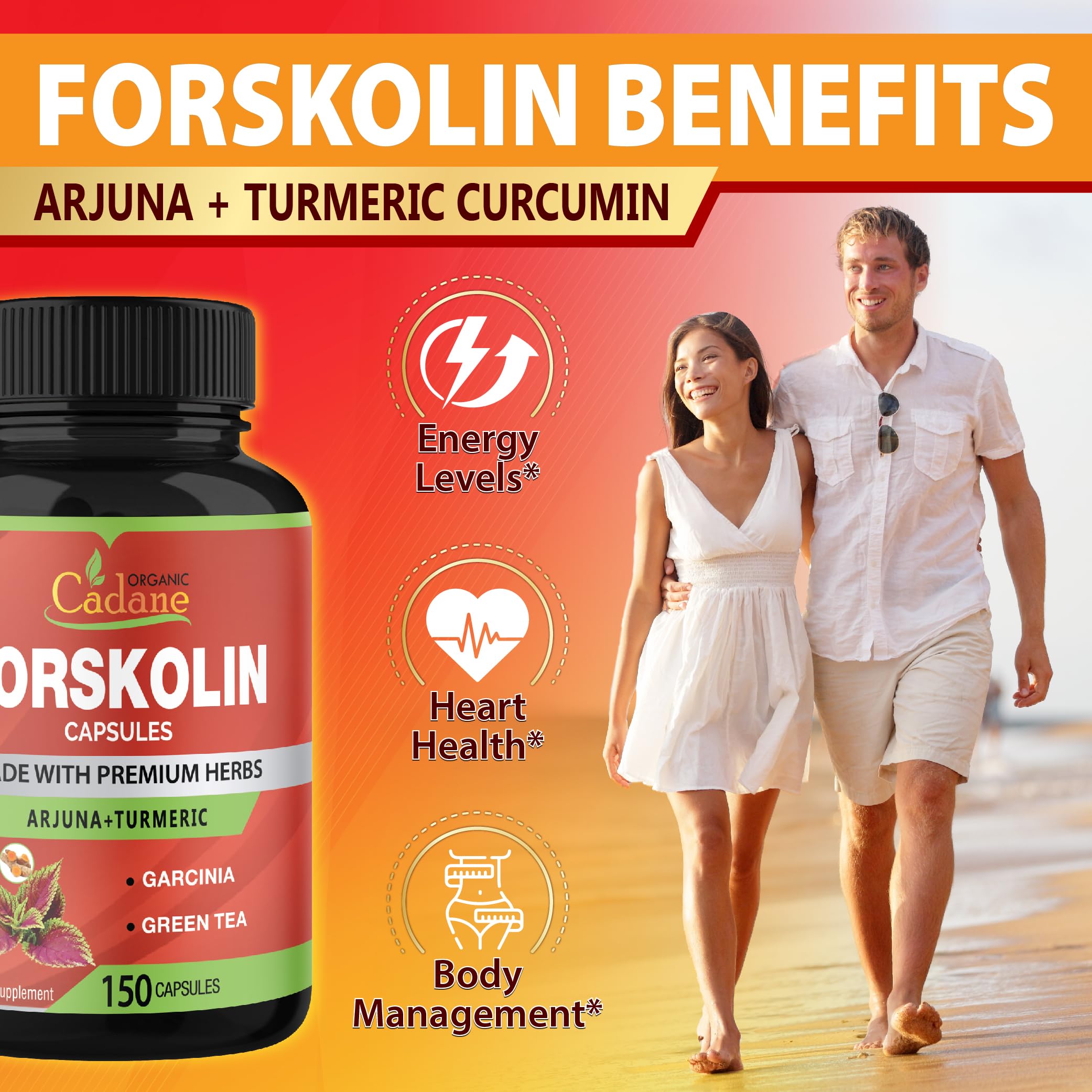 Arjuna herb used in Cadane Forskolin 5in1