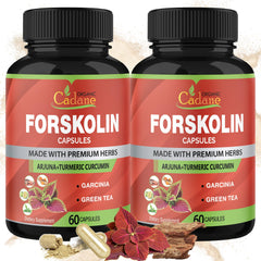 Cadane Forskolin Turmeric Arjuna Garcinia Green Tea capsules product image part 1