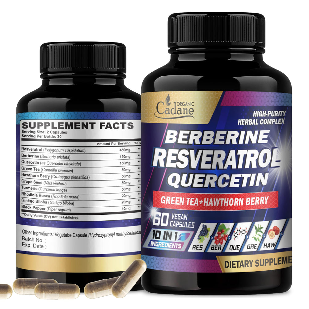 Cadane Resveratrol 10in1 Plus bottle packshot