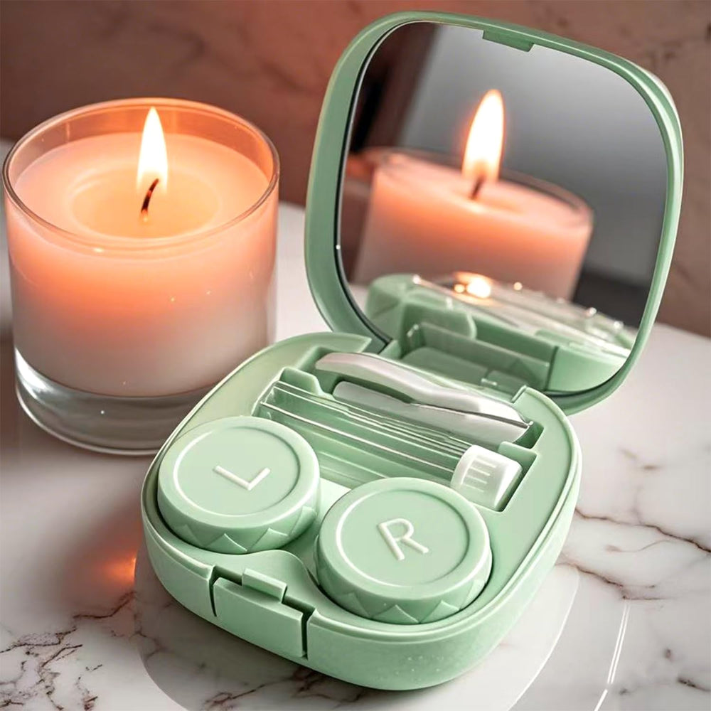 Includes tweezers, applicator, solution bottle and lens holder