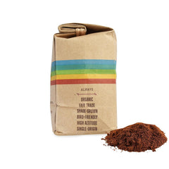 Cafe Mam organic single-origin therapy roast ready for premium brewing.