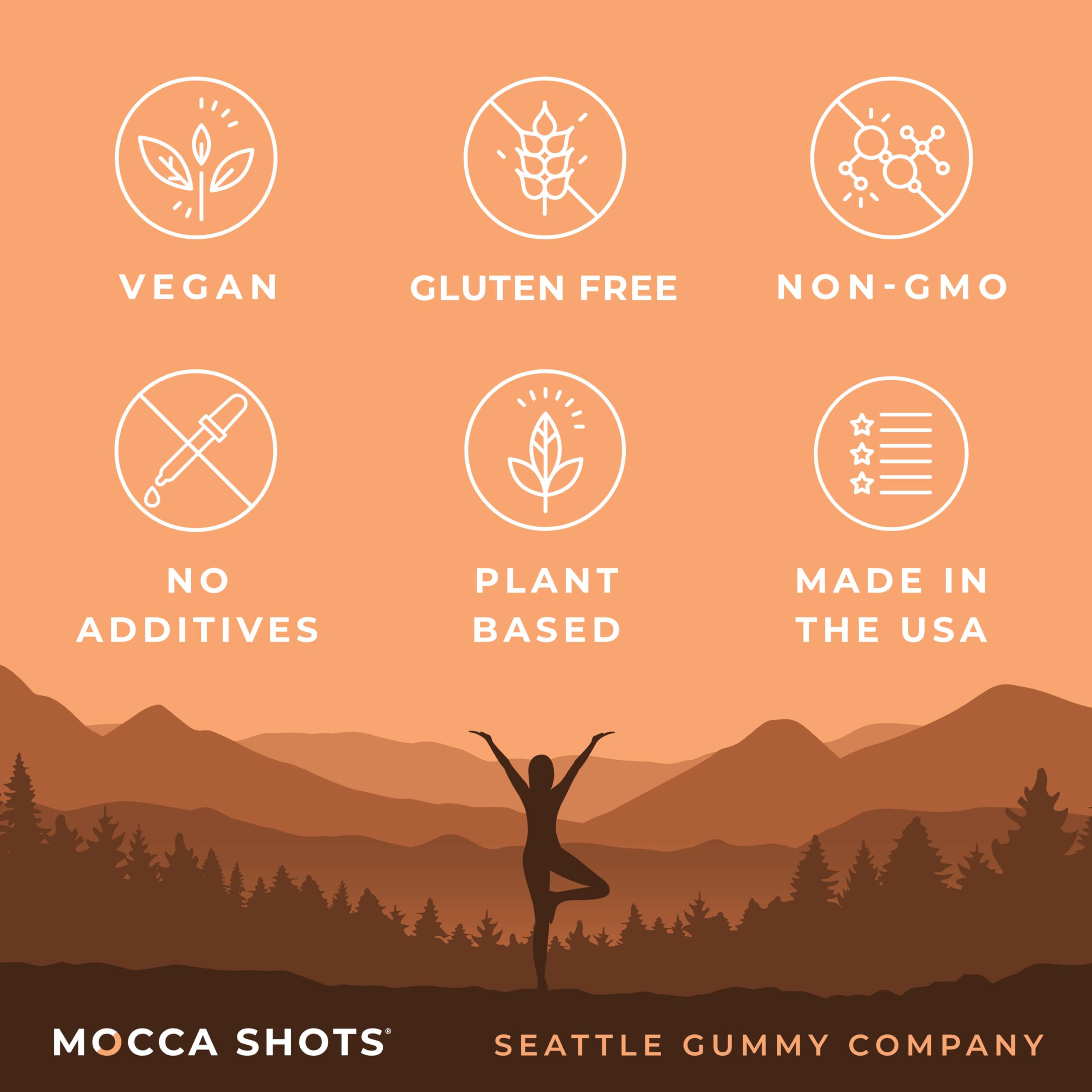 Vegan, plant-based and gluten-free labeling for Caffeine Energy Chew