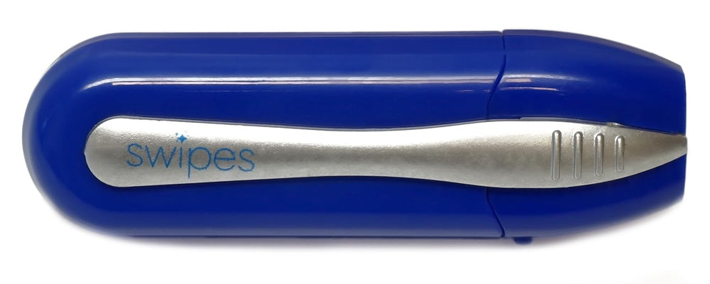 Compact glasses cleaner fits in pocket or purse
