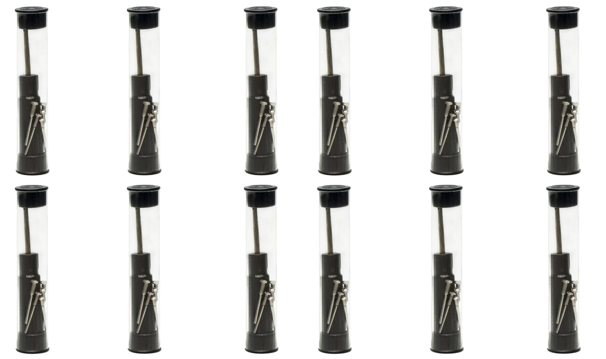 Calabria SnapIt 12 Pack Eyeglass Repair Kit in compact carry tube