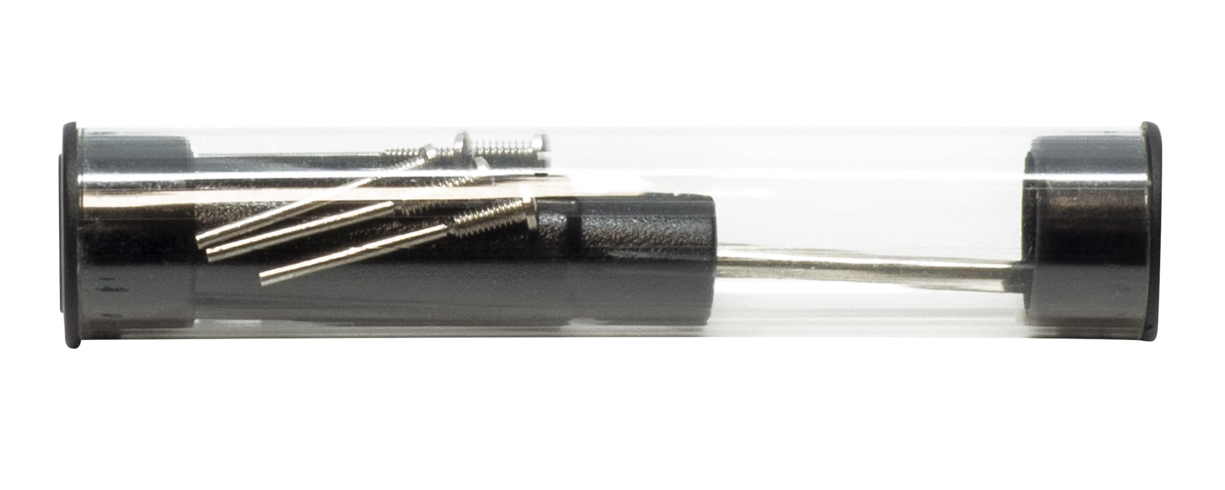 Double-ended screwdriver for eyeglasses included in kit