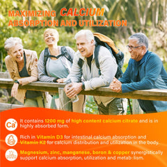 Gummies arranged with supplement label in background