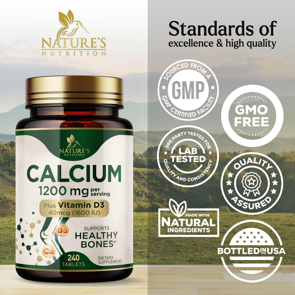 Calcium D3 complex supporting immune system and muscle health