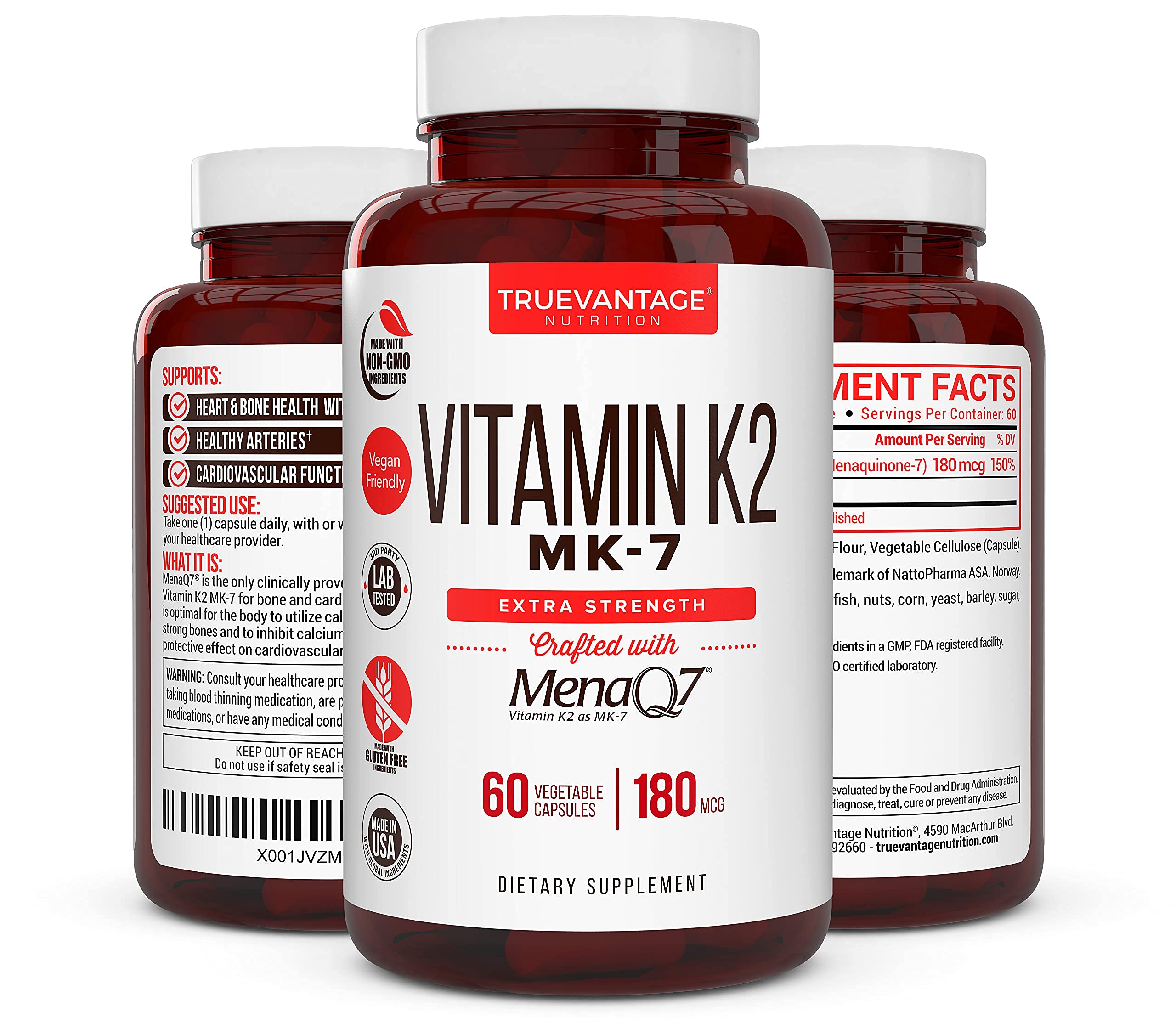 Calcium absorption support from arteries with K2 MK-7