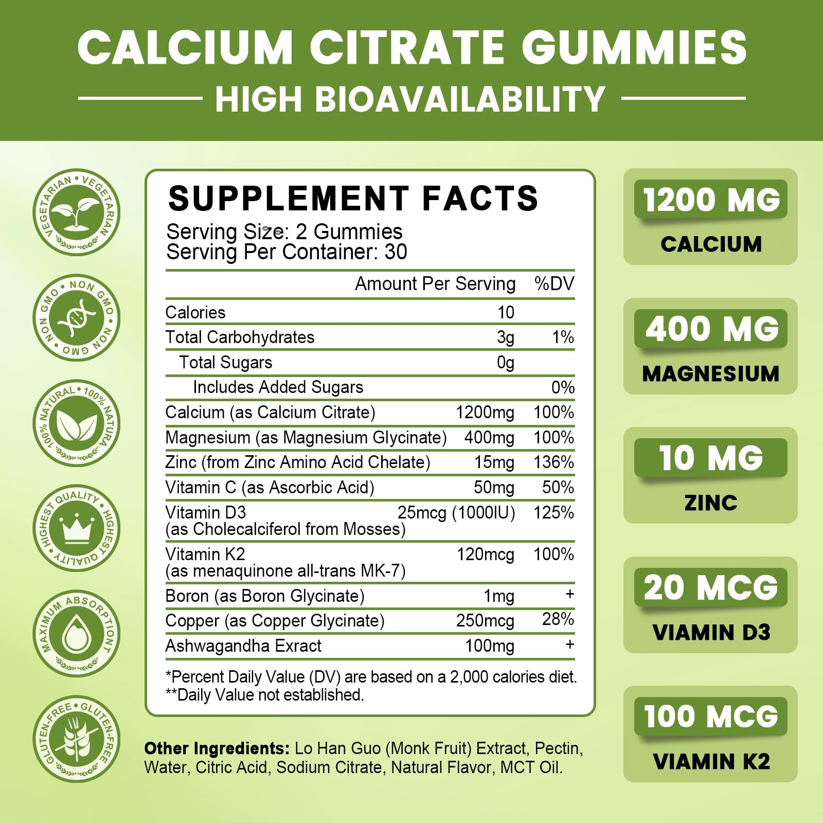 Non-GMO gluten-free vegan seal on packaging