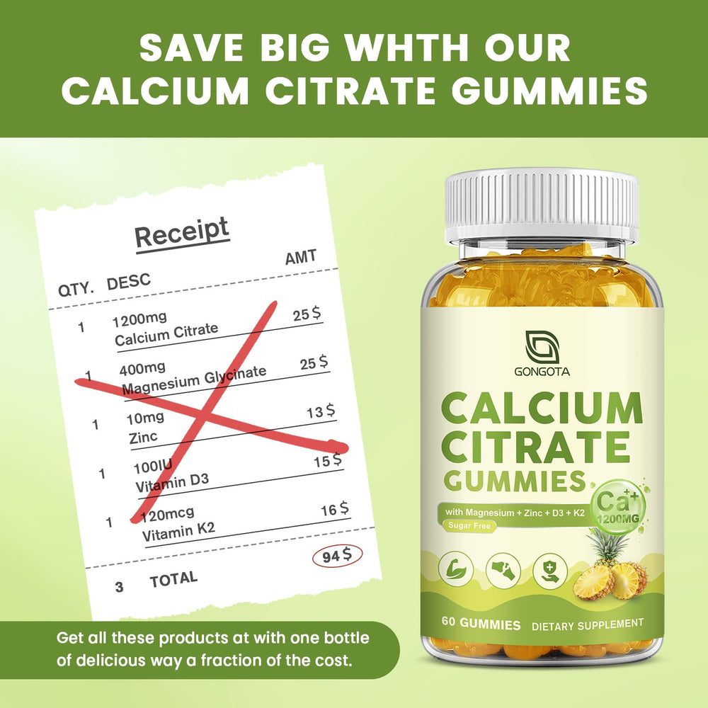 60-count bottle labeled sugar-free pineapple flavor