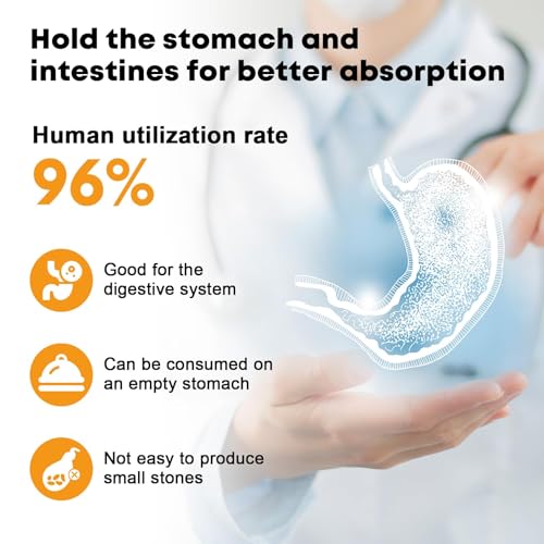 Illustration showing calcium citrate drops dosing for women and men