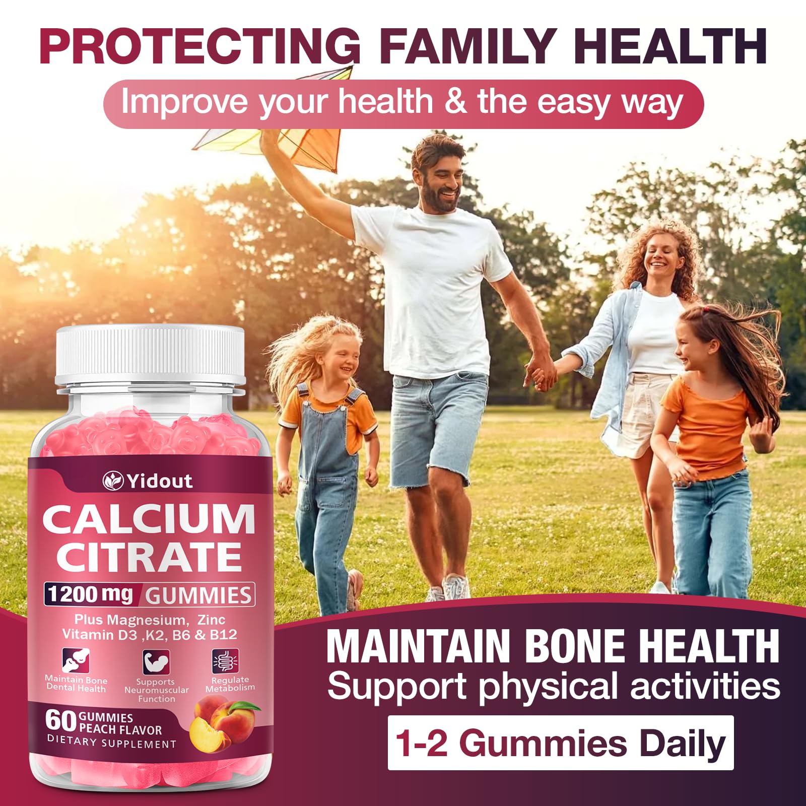 Absorption rate chart: calcium citrate vs calcium carbonate