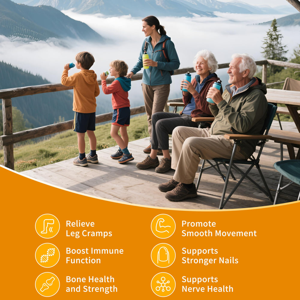 Two-pack box of calcium citrate gummies with orange flavor