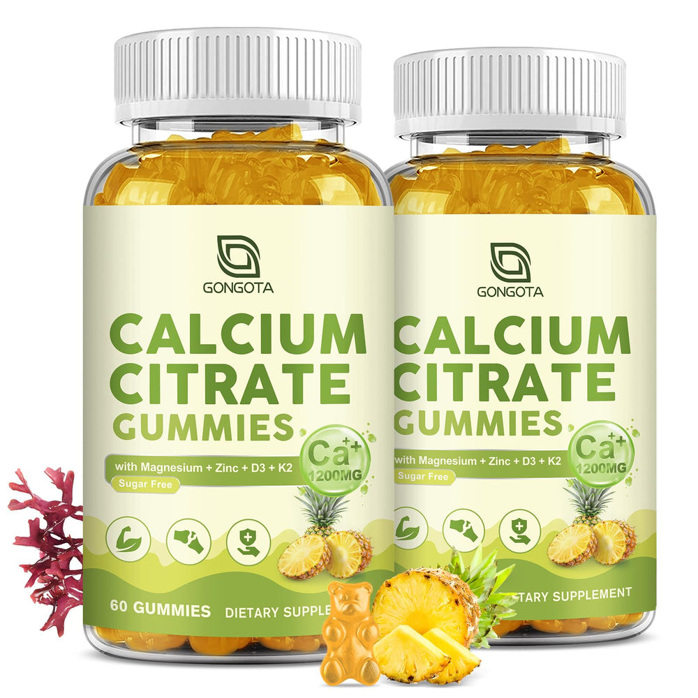 Front view of Calcium Citrate Gummies for Women packaging