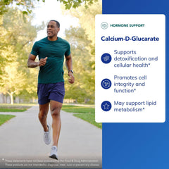 Close-up of Calcium-D-Glucarate capsules