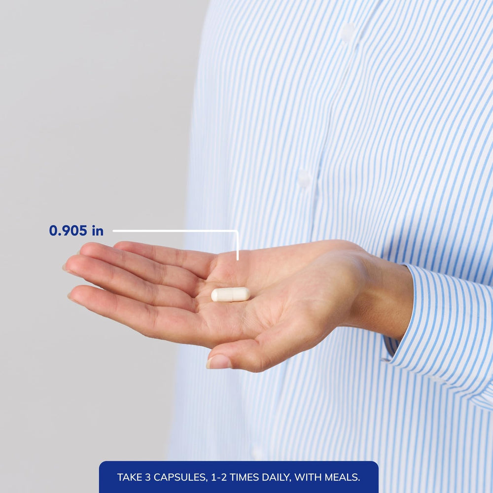 Graphic illustrating bone health support from calcium and vitamin D3