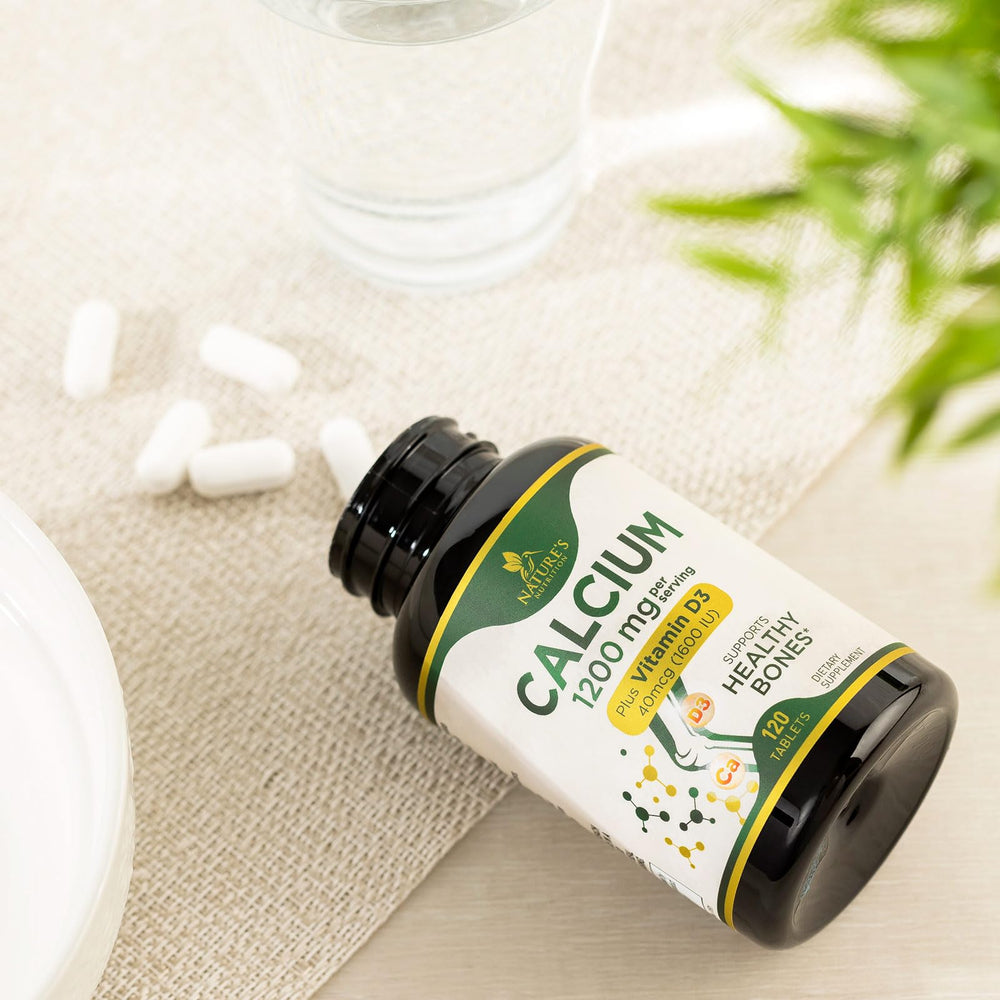 Calcium and Vitamin D3 tablets for women and men