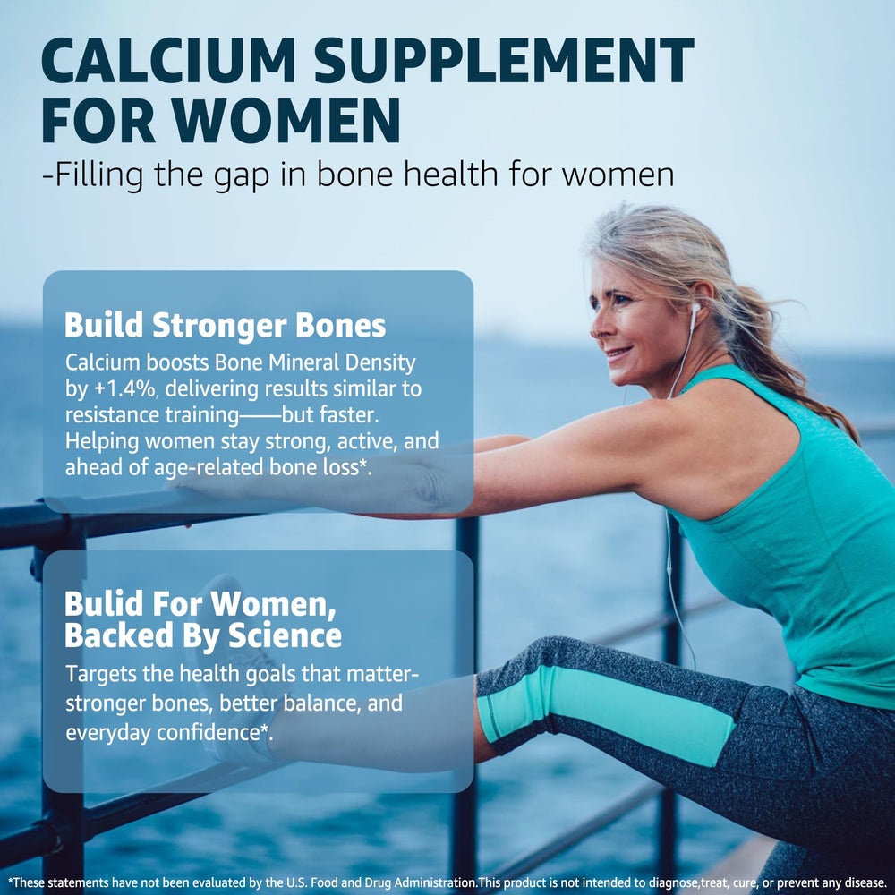 Close-up of calcium gummy showing orange flavor