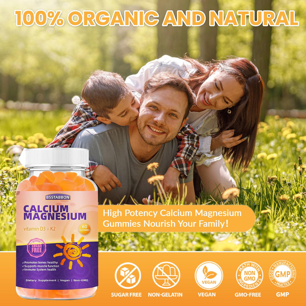 Packaging of calcium magnesium gummies