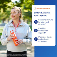 Diagram showing calcium, magnesium and potassium ascorbate structure