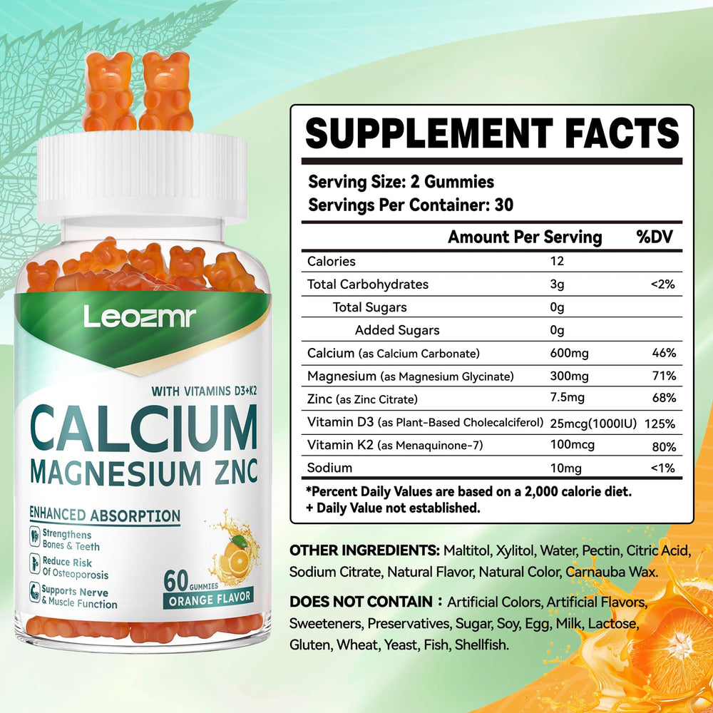 Icons indicating vegan, sugar-free, gluten-free, GMO-free and GMP-quality