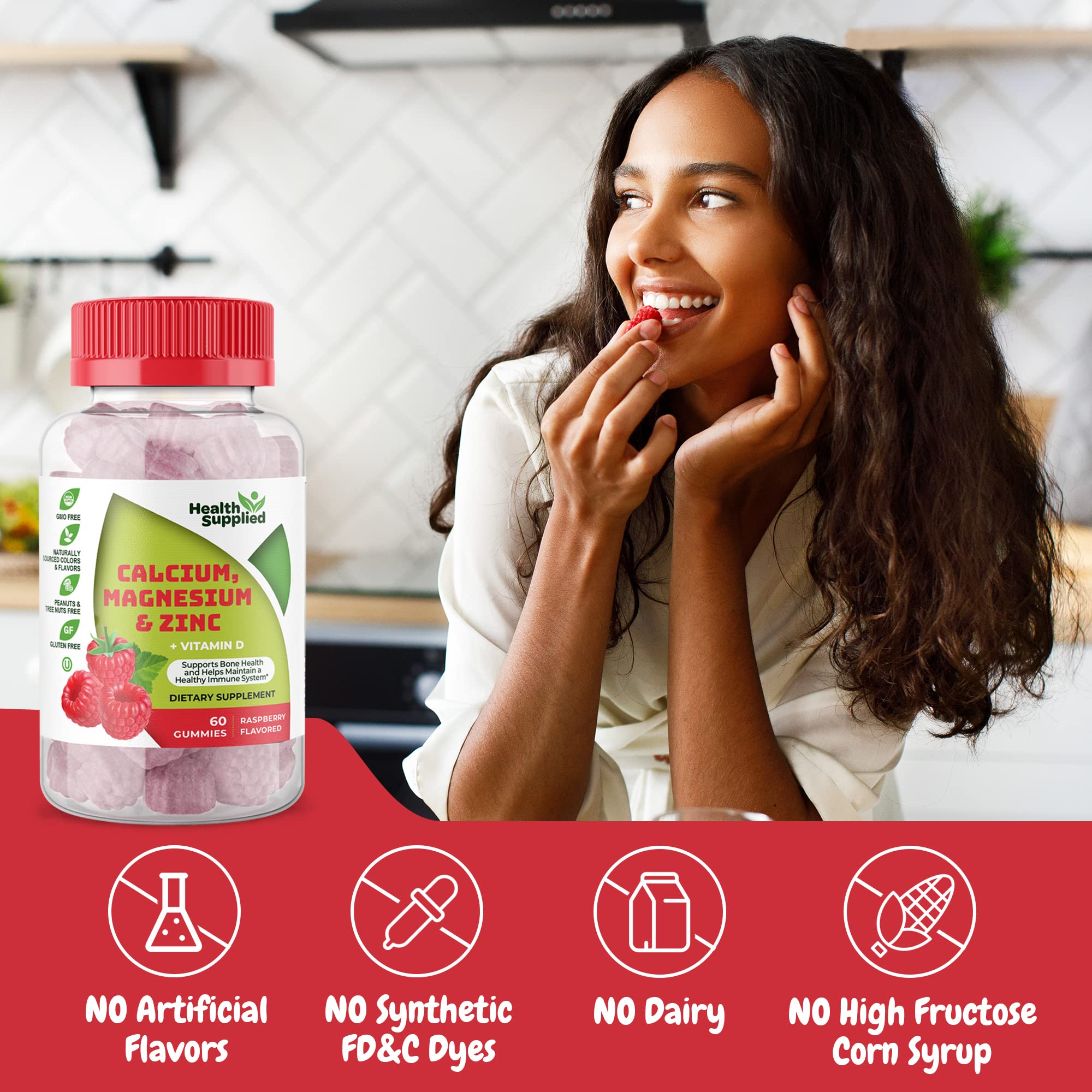 Ingredient and supplement information for the gummies