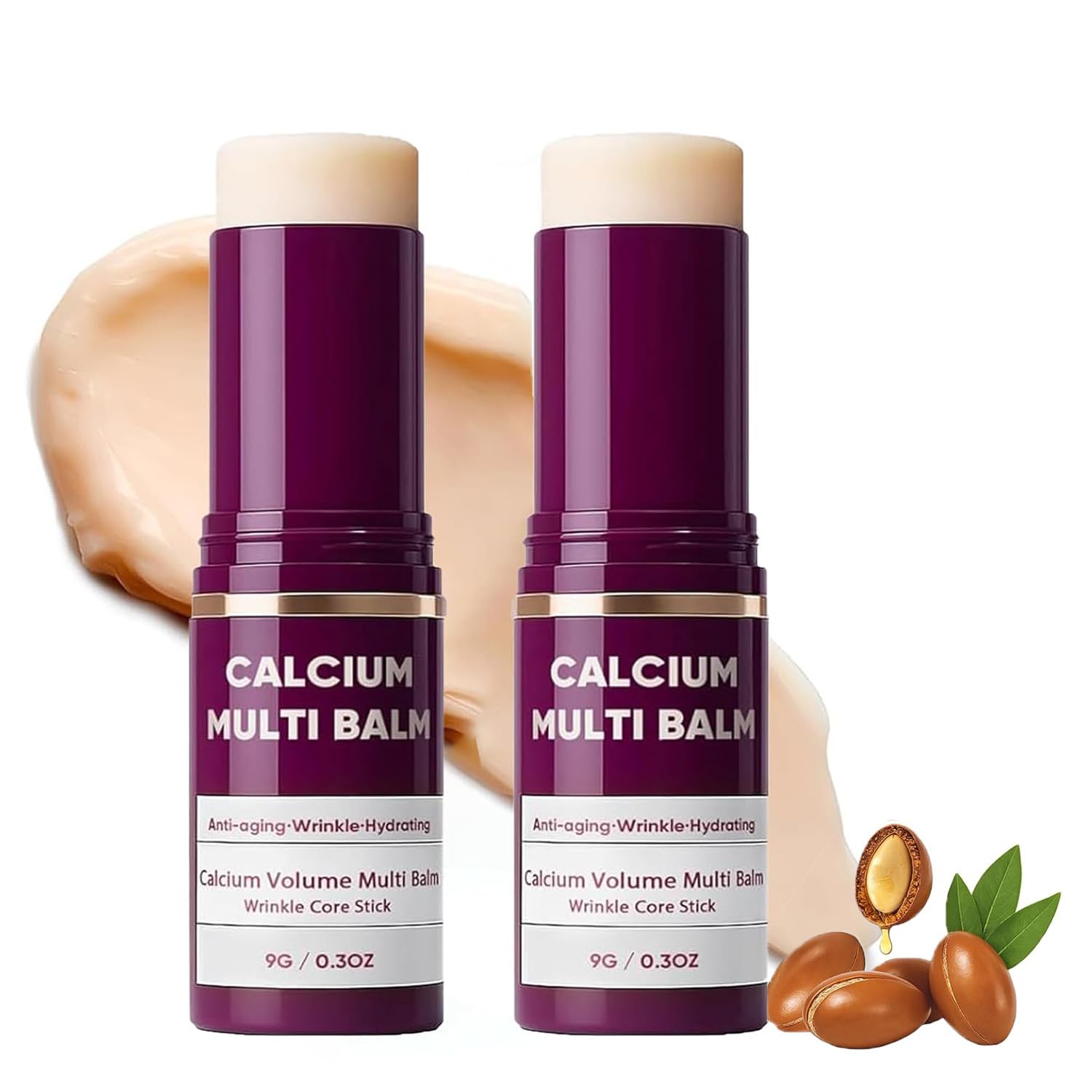 Calcium Multi Balm packaging and applicator