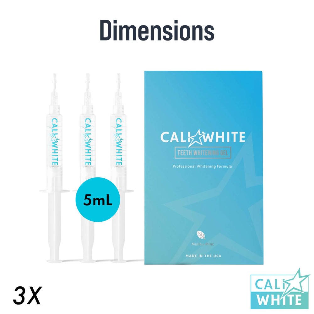 Vegan organic formula whitening gel with 35% carbamide peroxide