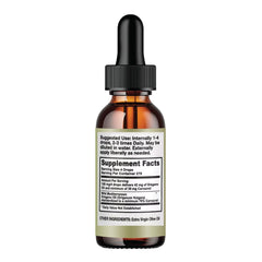 California Natural branding with oregano oil bottle