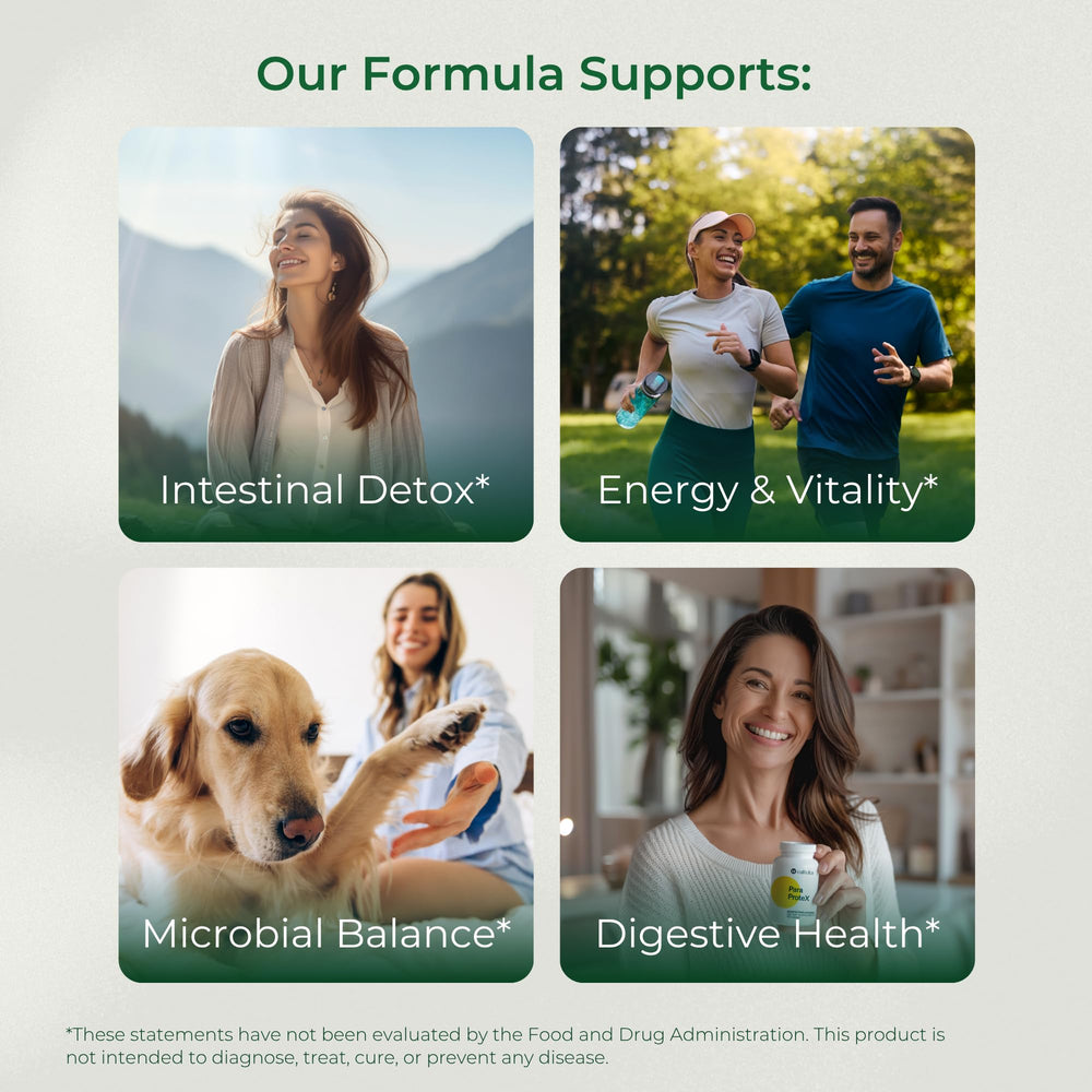 Calivita ParaProteX immune and skin support highlights whole-body wellness.